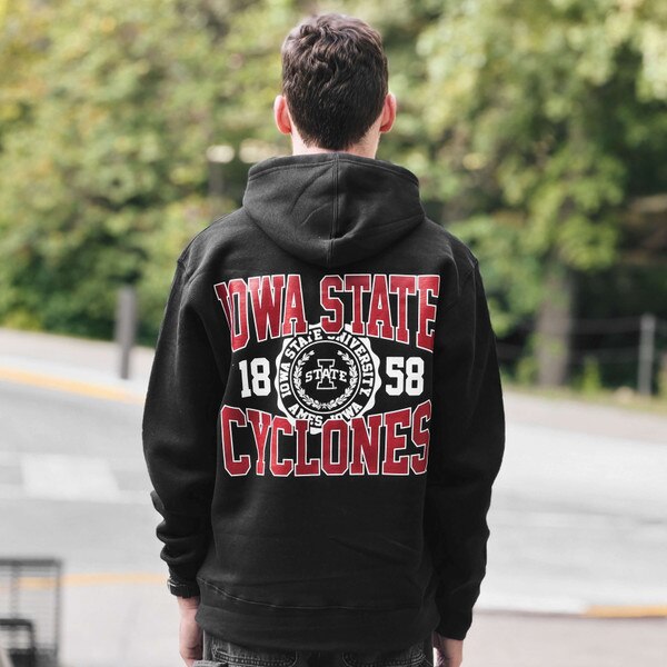 Gear I-State 1858 Seal Black 2-Sided Full-Zip Hoodie
